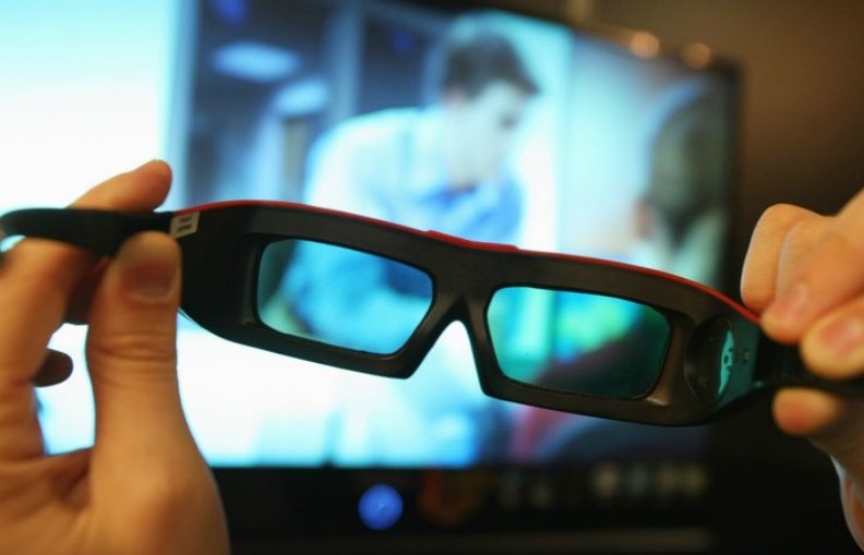 3D movie glass