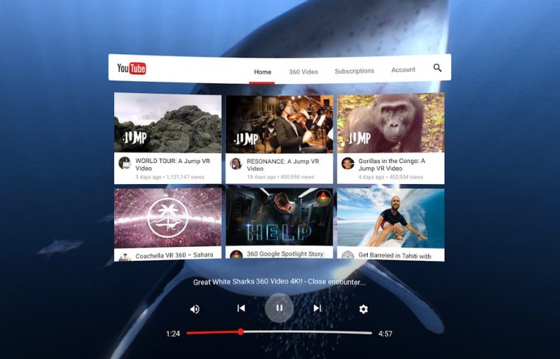 YouTube VR
