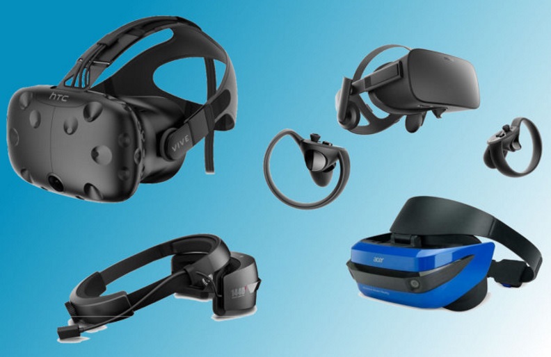 Oculus HTC Mixed Reality headsets