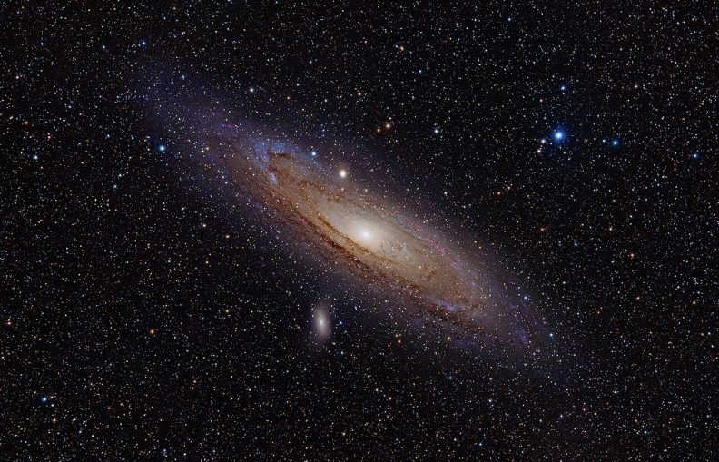 The Andromeda galaxy