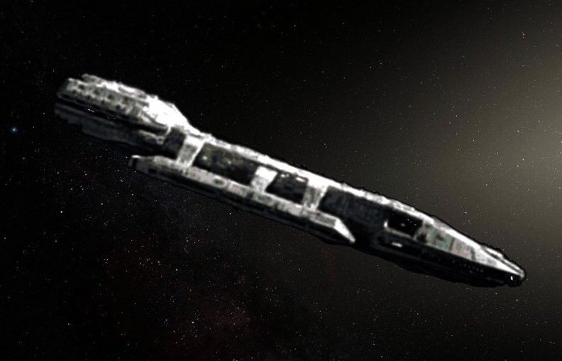 oumuamua spaceship
