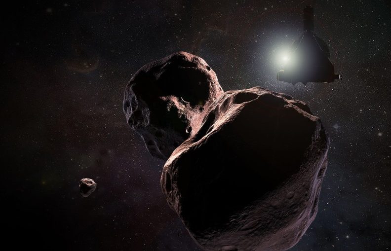 An artist's impression of Ultima Thule, which is already turning out to be quite mysterious before New Horizons even arrives
