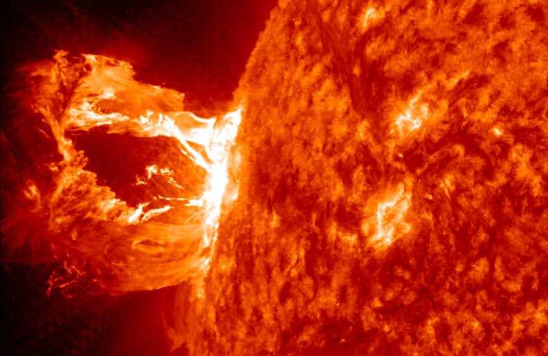 The Sun's magnetic field controls many phenomena, such as this solar flare seen by NASA's Solar Dynamics Observatory