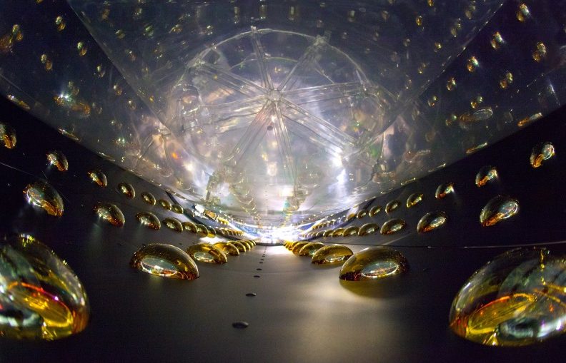 Advanced civilizations could be communicating with neutrino beams