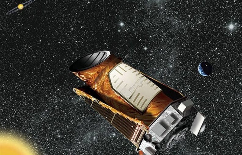 Artist's concept of NASA's Kepler space telescope.