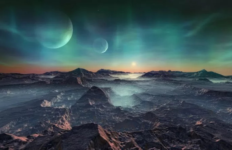 Artist impression of an alien planet. Researchers say Earth-like exoplanets may be common in the universe.